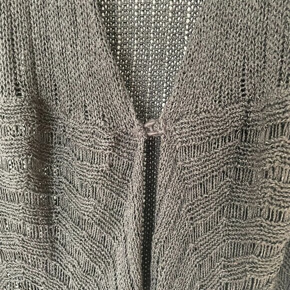 BCBG Knit Gothic Long Cardigan - Picture 7 of 10